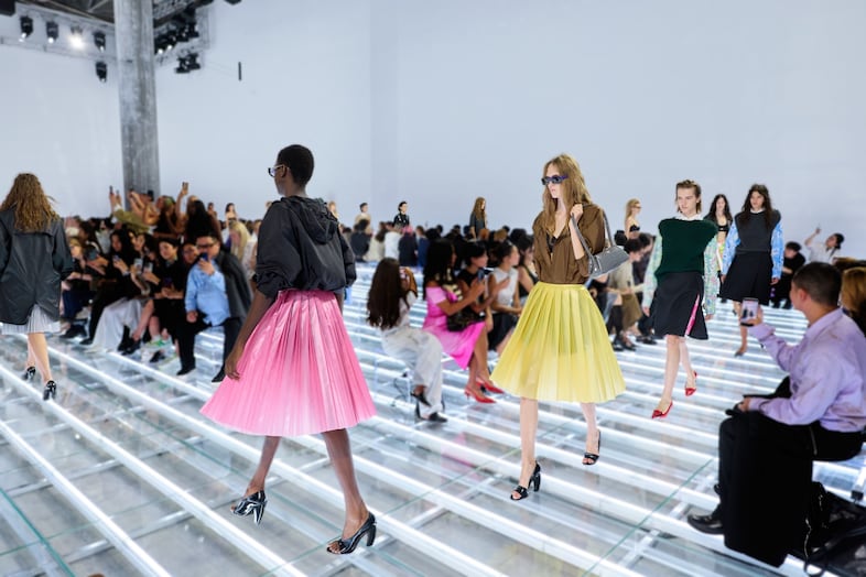 Prada Was Devoted to the Skirt