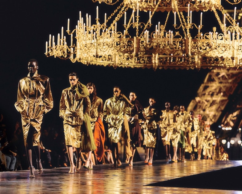 A Gilded Legacy at Saint Laurent