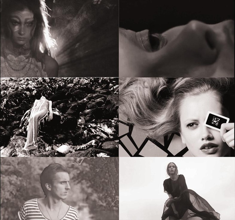 A collage of film stills from Video ReSee