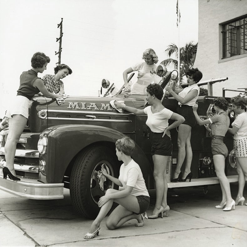 Untitled, Fireman&#39;s College, Miami Beach, 1955