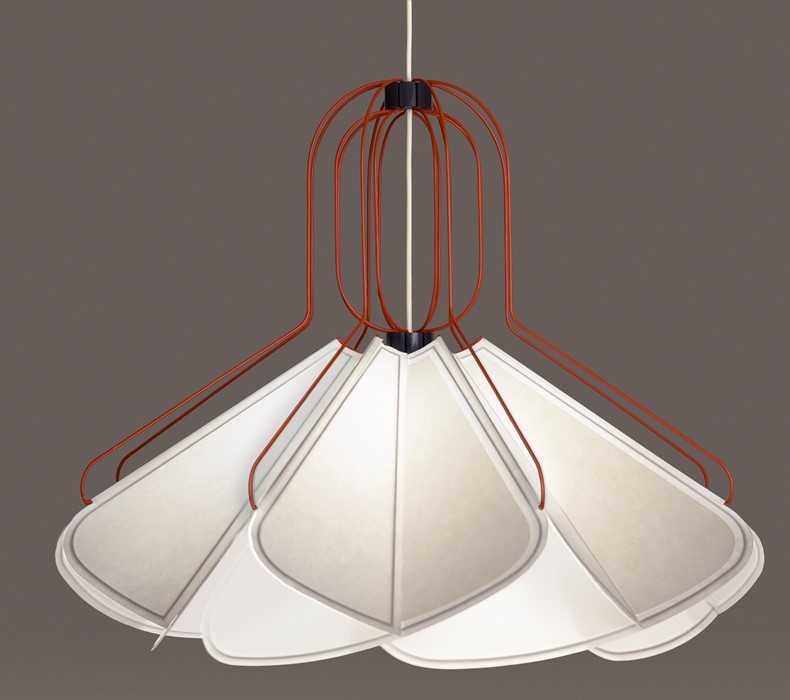 Concertina Lamp by Raw Edges