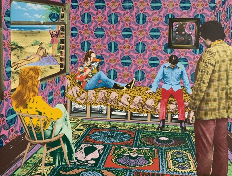 Alan’s Room by Tim Mara, 1974