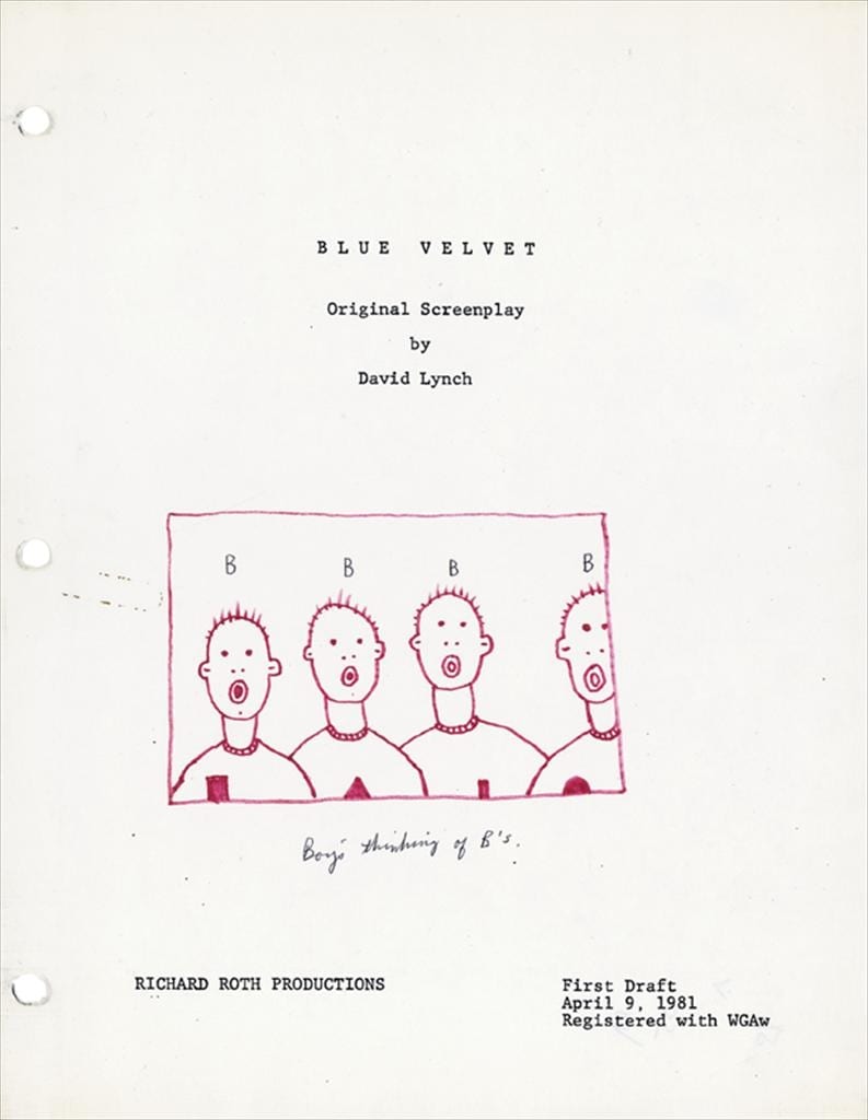 David Lynch, untitled, undated