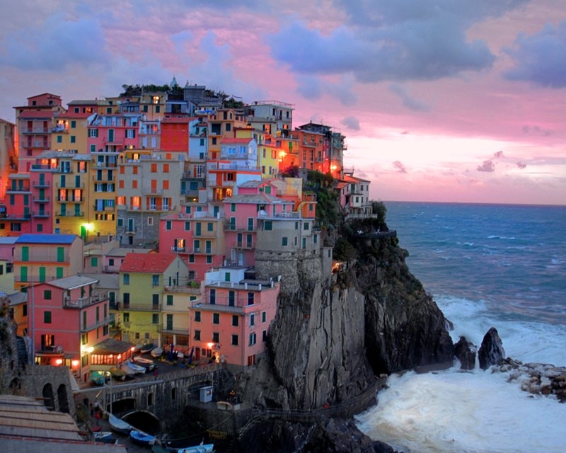 The Cinque Terre in Italy as chosen by Agata Belcen