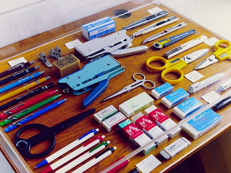 Mixed stationery display