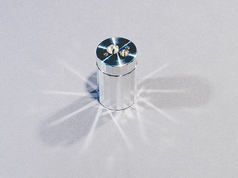 Aluminium double pencil sharpener