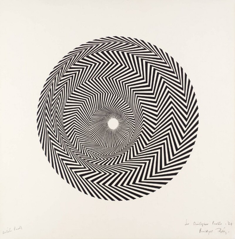 Bridget Riley, Blaze, 1964