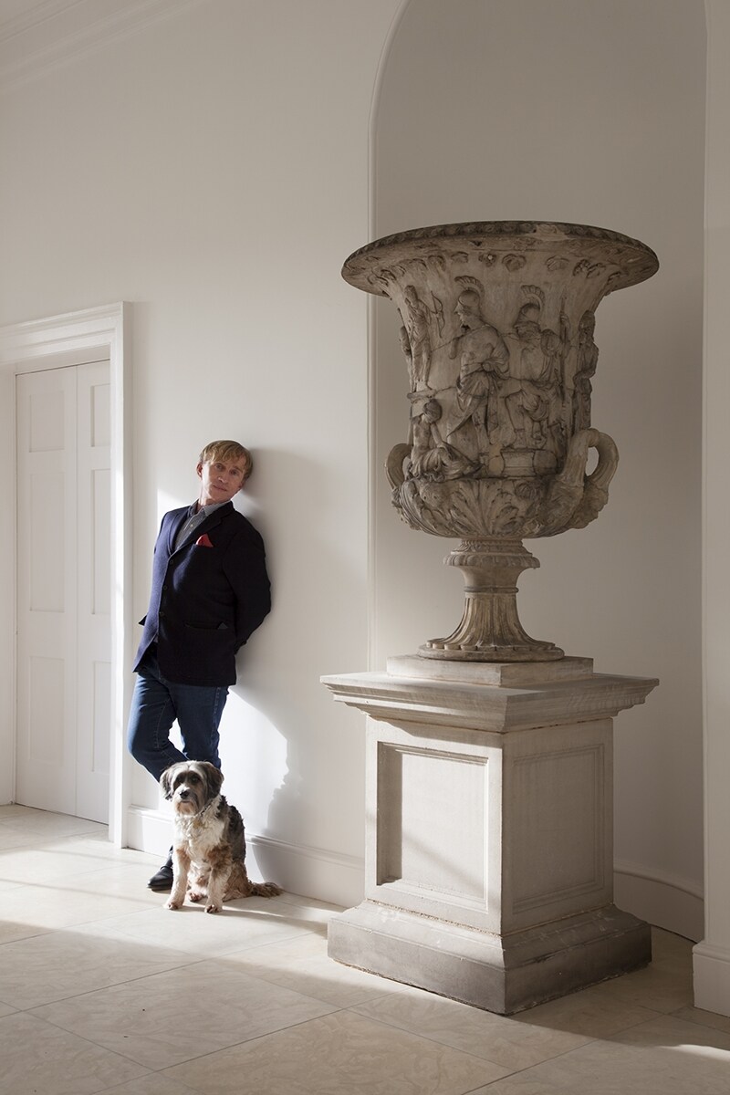 Jasper Conran in New Wardour Castle, Dorset