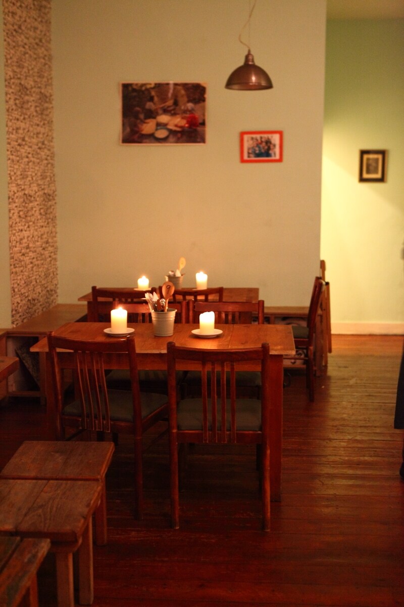 Peckham Bazaar dining room