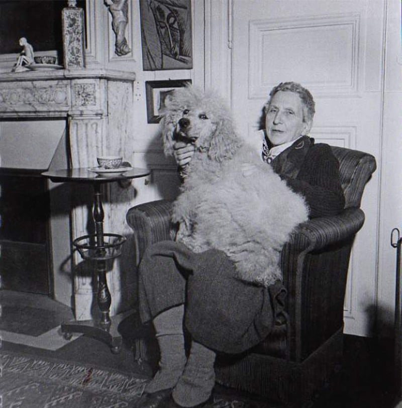 Gertrude Stein and Basket