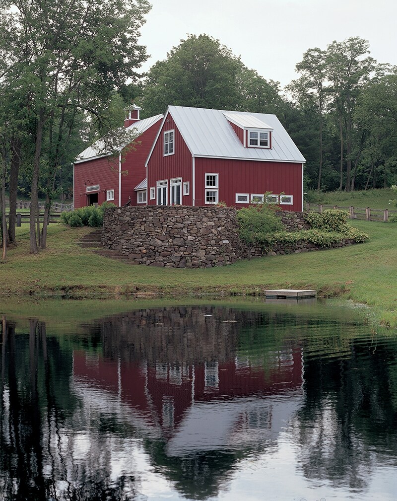 Barn complex in Livingston, New York