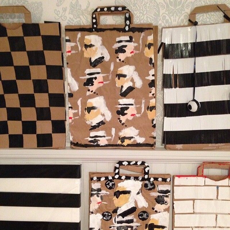 Grocery shopping with Chanel