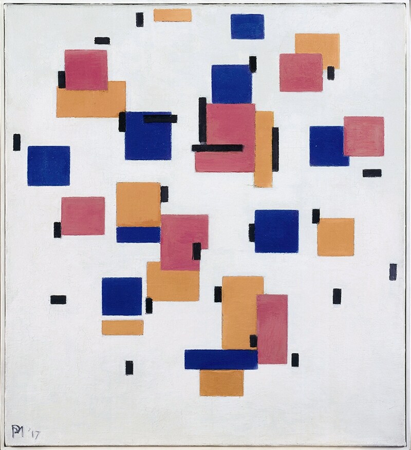 Piet Mondrian, Composition in Colour B, 1917