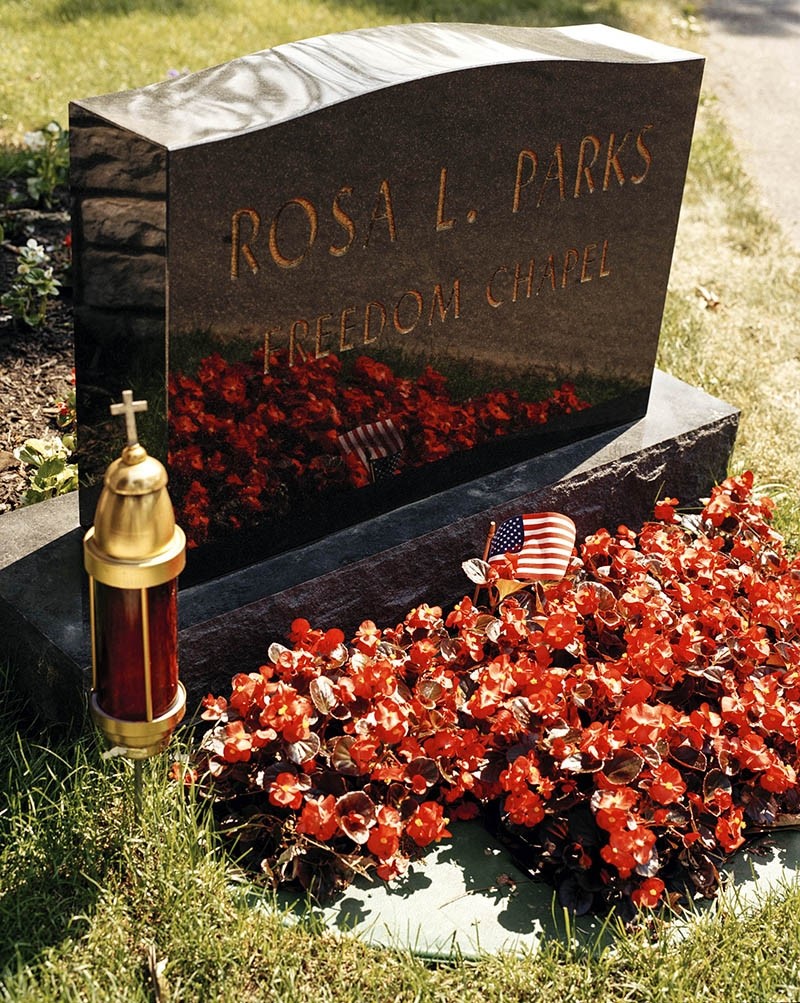 rosa parks burial