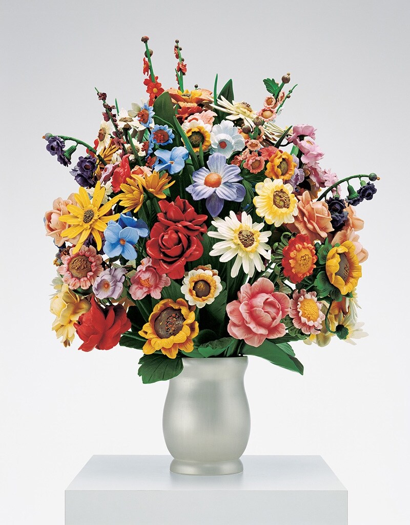 Large Vase of Flowers, 1991