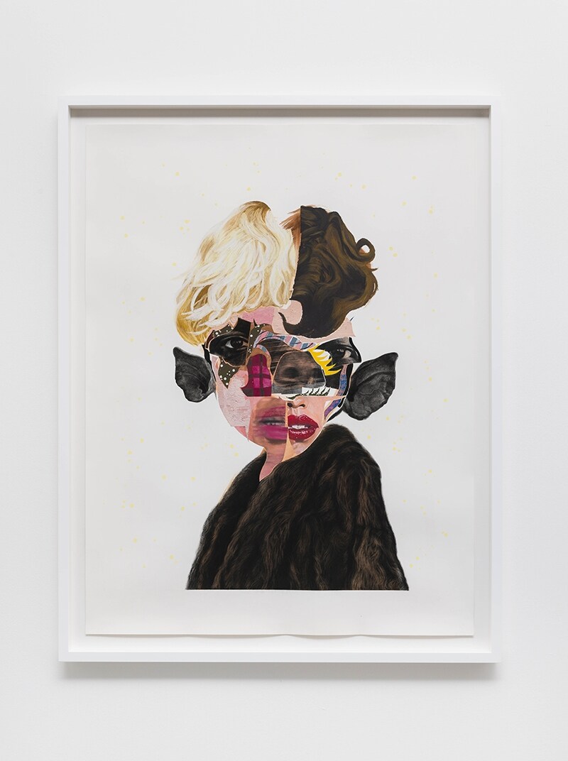 Nathaniel Mary Quinn, Pig, 2014