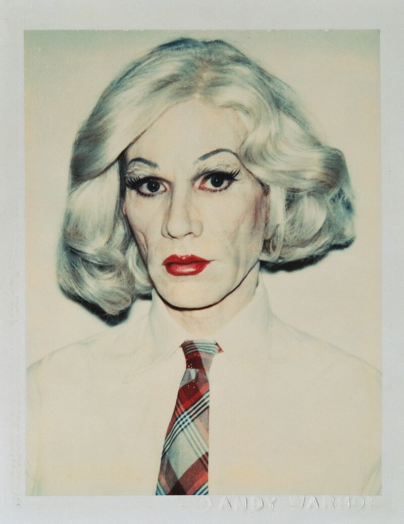 Andy Warhol, Self Portrait In Drag, 1981