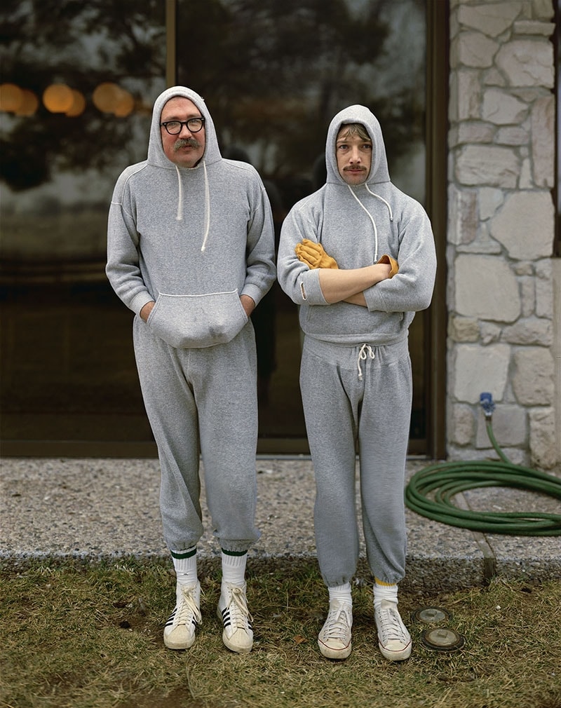 Stephen Shore, Stanley Marsh and John Reinhardt, Amarillo, T
