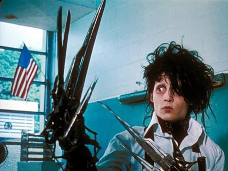 Johnny Depp in Edward Scissorhands