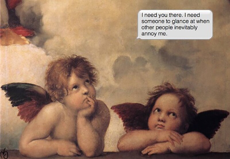 Raphael, Detail - Sistine Madonna, 1512