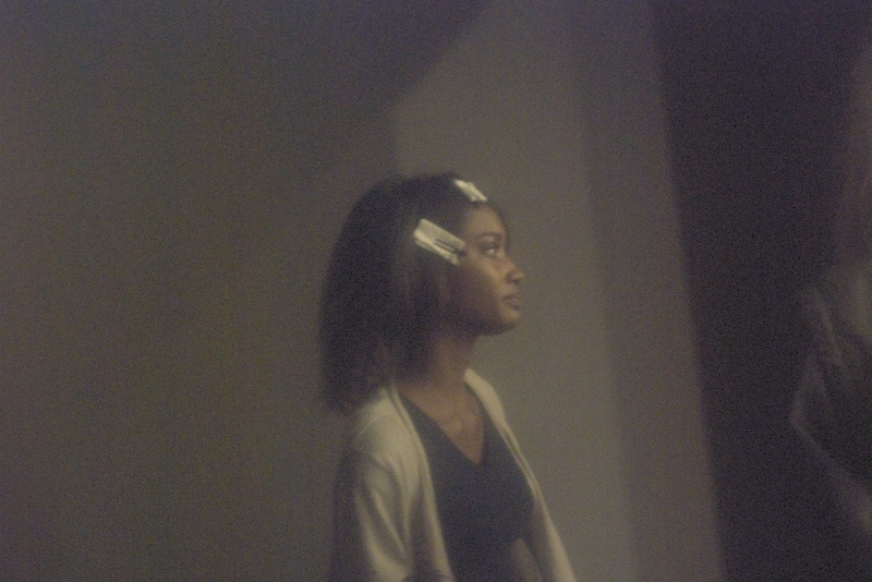 Model backstage at Iceberg