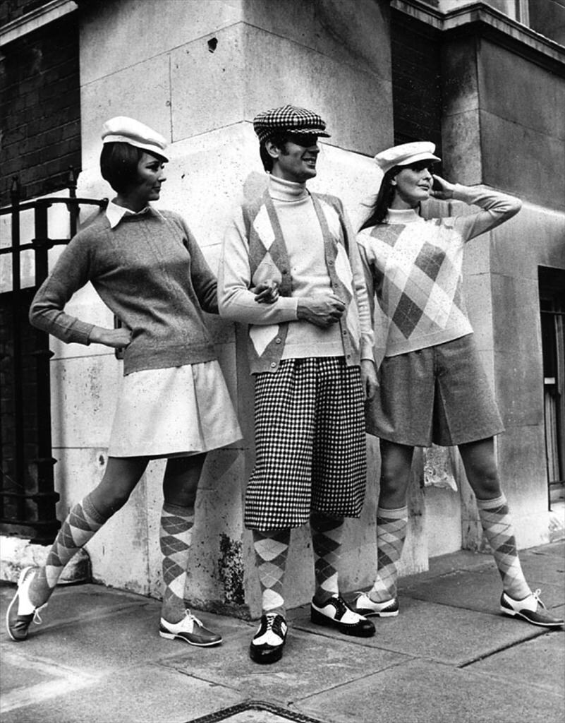1960s Pringle argyle moment