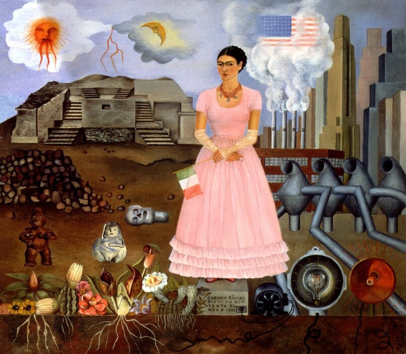 self-portrait-along-the-boarder-line-between-mexic