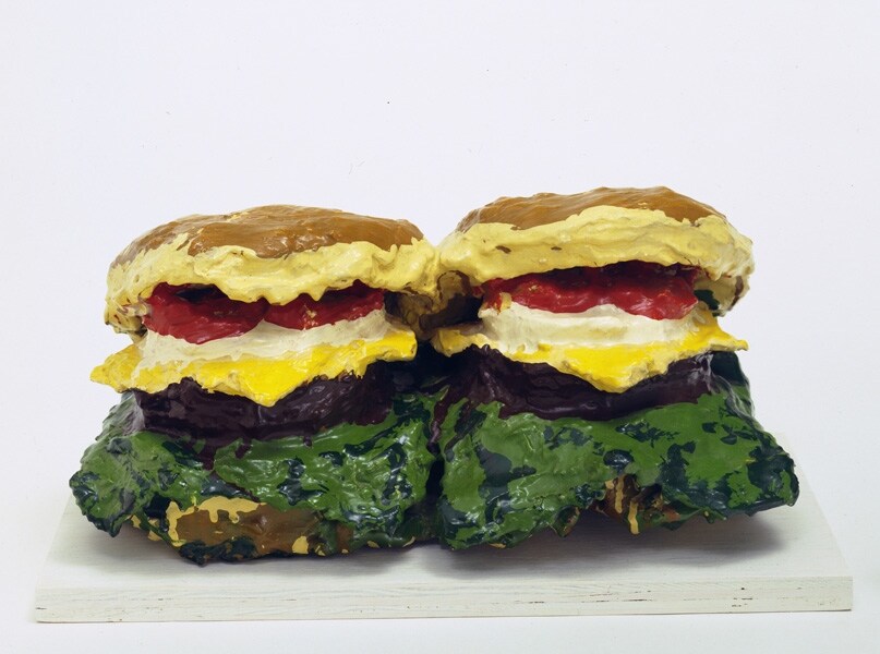 Two Cheeseburgers, with Everything (Dual Hamburgers), 1962