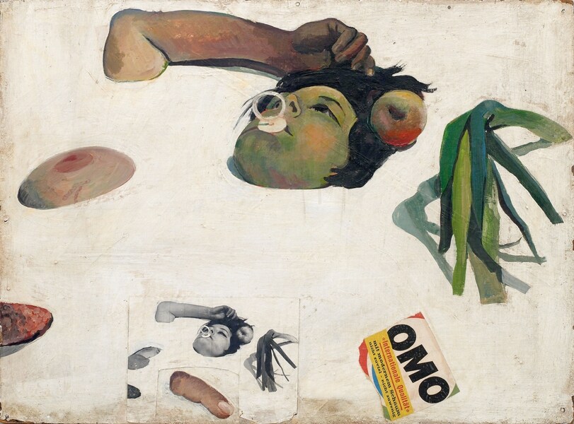 Material Action no.26, Nahrungsmitteltest (Food Test) 1966