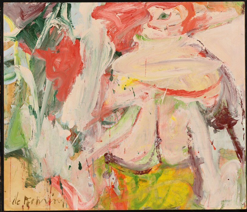 De Kooning Woman in Forest