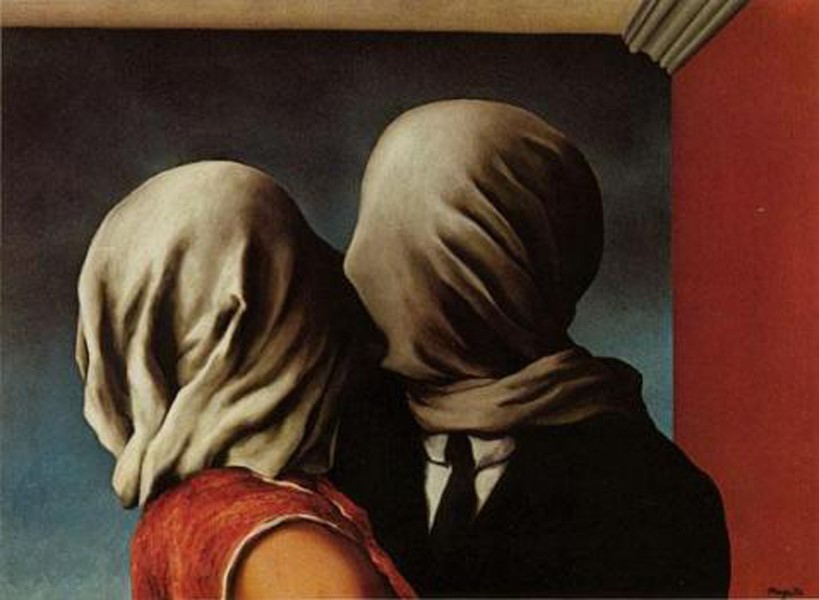 The Lovers, Ren&#233; Magritte, 1928