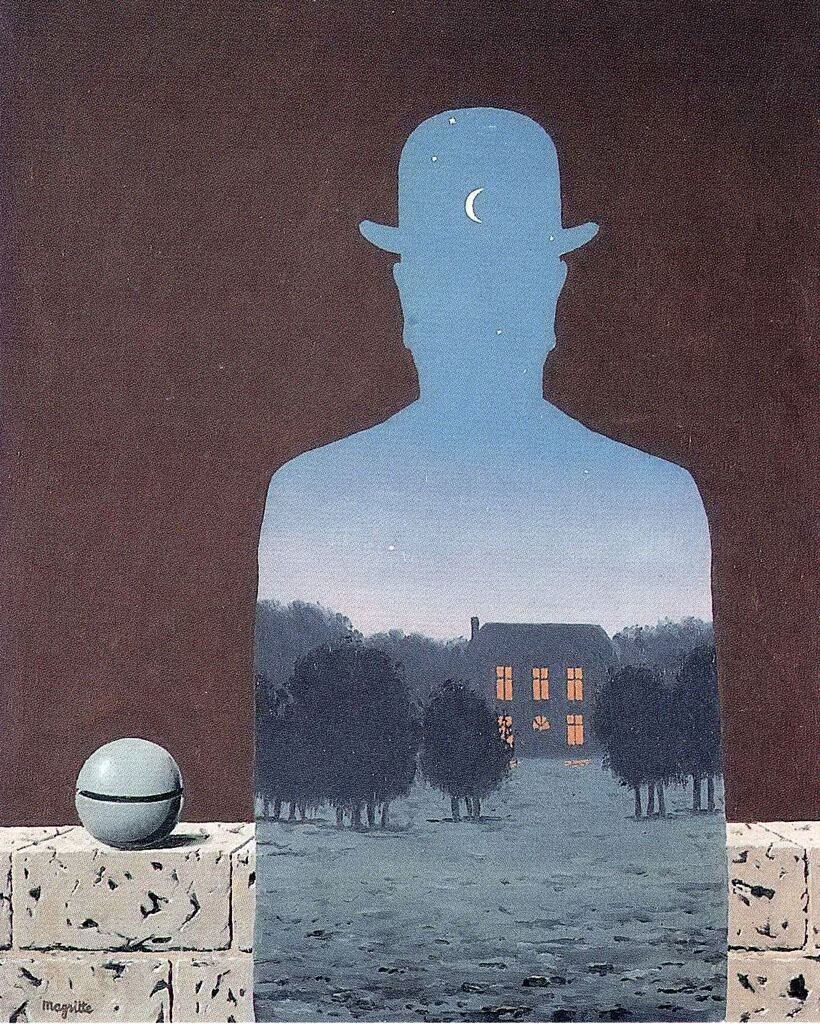 The Happy Donor, Ren&#233; Magritte, 1966