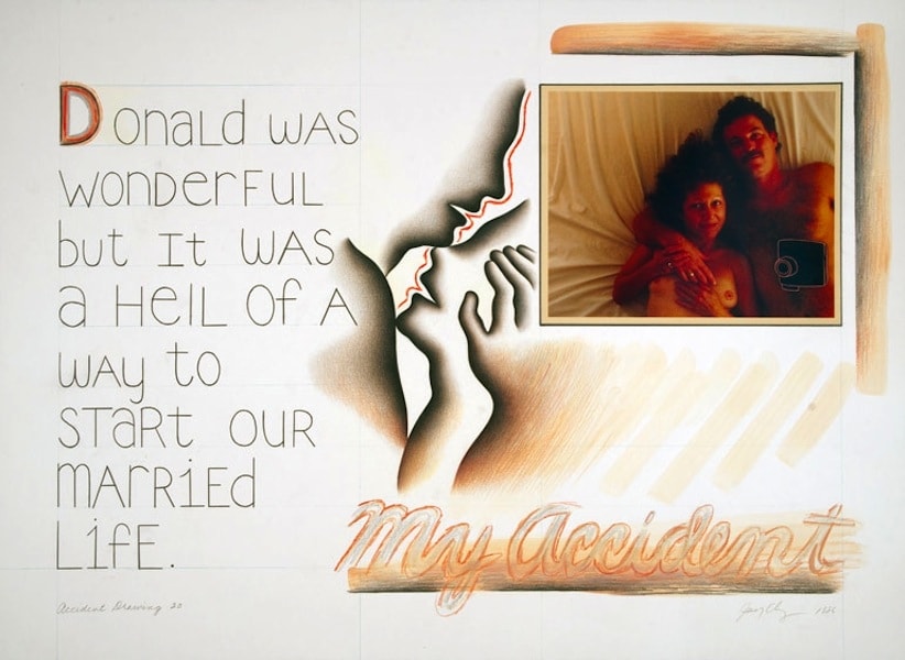 Accident Drawing 20, Judy Chicago, 1986