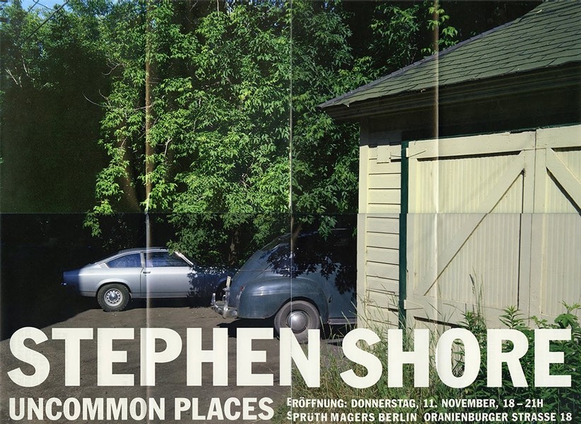 Stephen Shore invitation for Common Places
