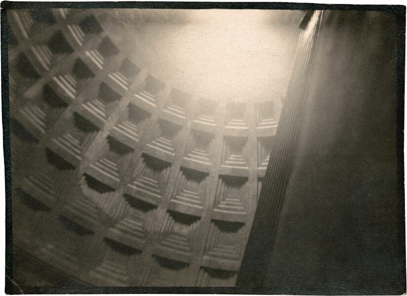 The Pantheon, Rome by Charles-Edouard Jeanneret taken during