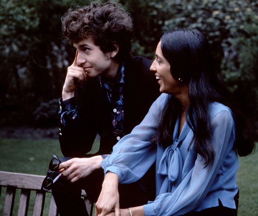 Joan Baez &amp; Bob Dylan in 1965