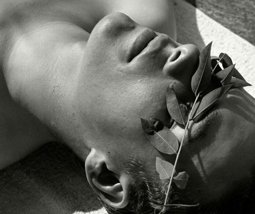 Young Man with Laurel by Herbert List PAR314869