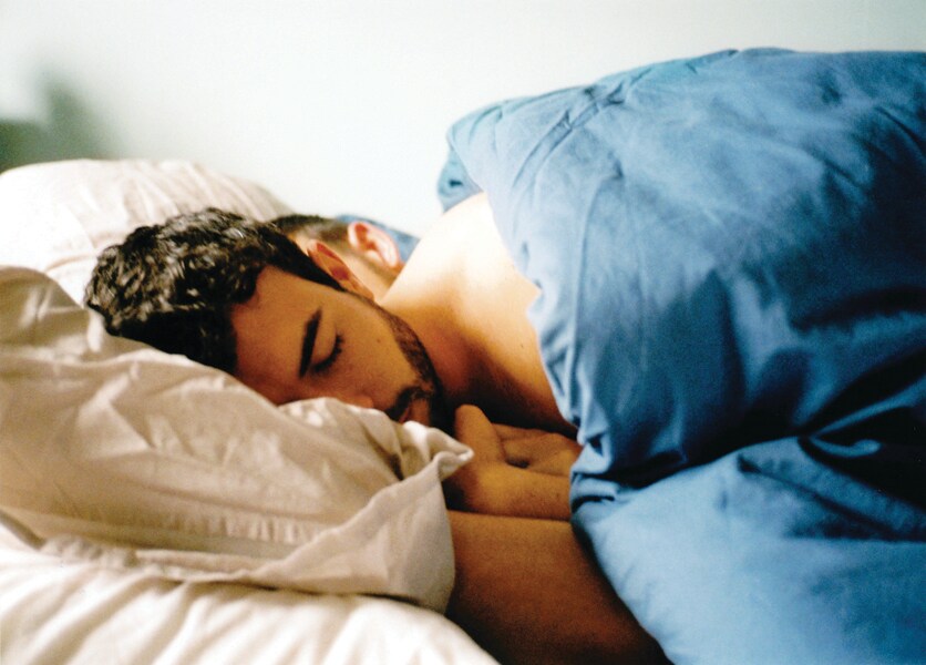 On the set of Weekend by Andrew Haigh
