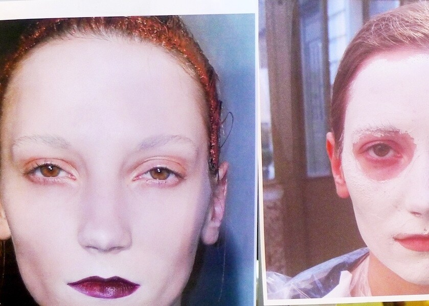 Tamara Petri at Haider Ackermann A/W12