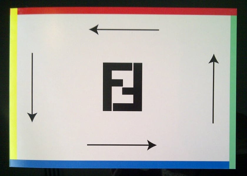 Fendi S/S13 Invitation