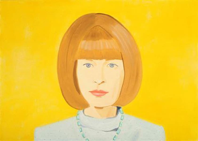 Anna Wintour by Alex Katz, 2009 chosen by AnOther Good Book 