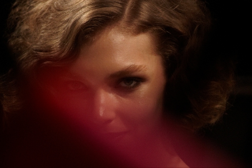 Model backstage at Sonia Rykiel