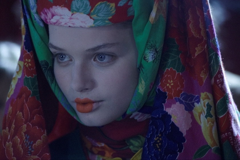 Model backstage in Kenzo archive