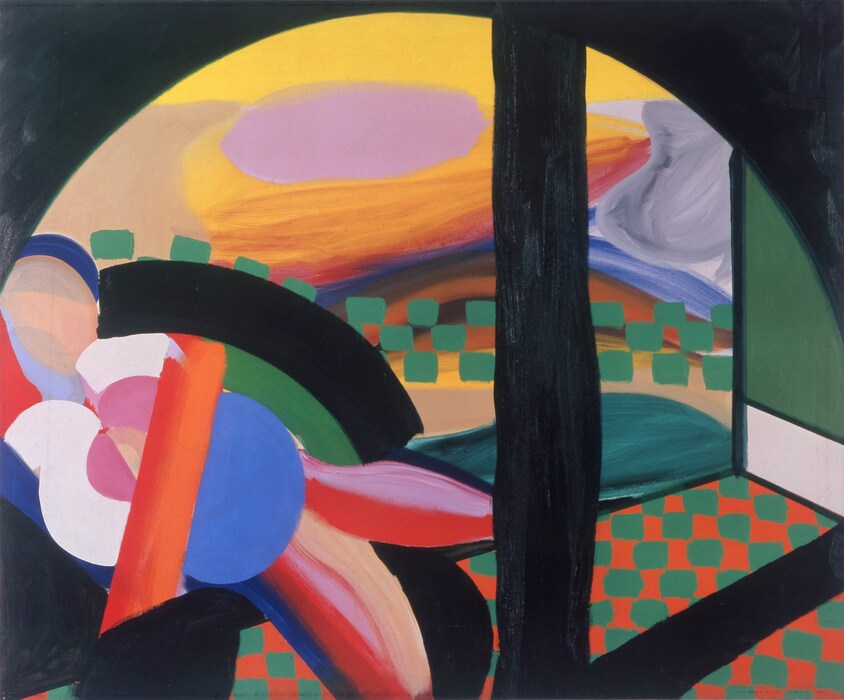 HODGKIN 1967 - 1971 Mrs Acton in Delhi_Gagosian (1