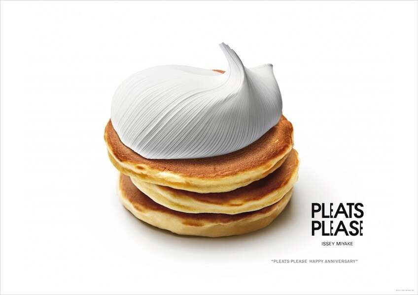 Pancakes x Pleats Please