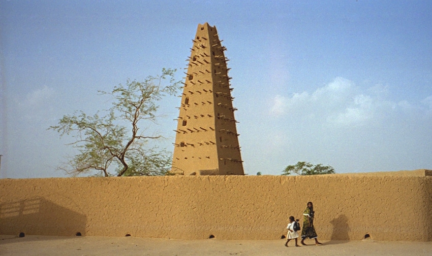 Grand Mosque in Agadez, Niger