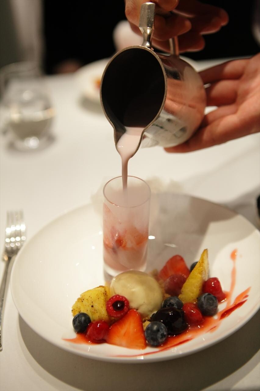 Dessert at Ametsa with Arzak Instruction