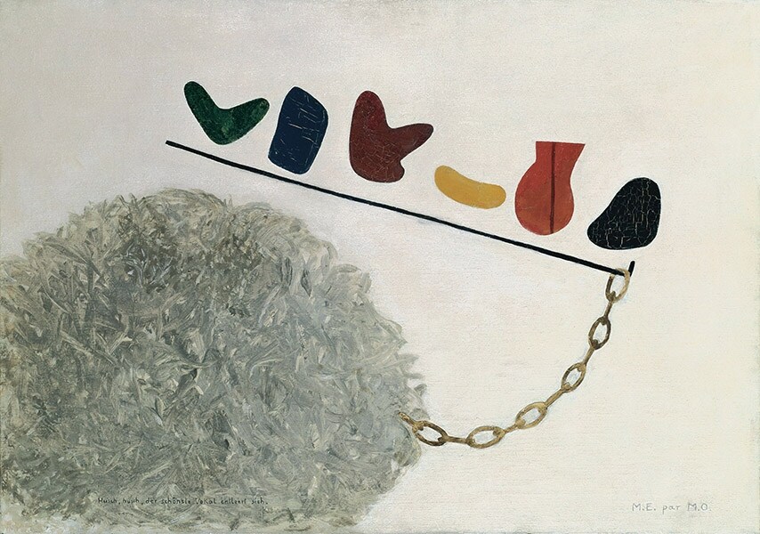 Meret Oppenheim, Quick, Quick, the Most Beautiful Vowel is V