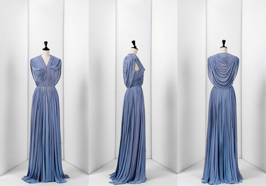 Gr&#232;s, Evening dress, Autumn/Winter 1945, Collection Didier L