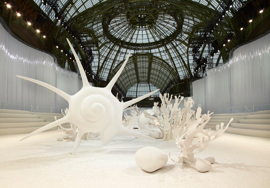 Chanel S/S12 backdrop